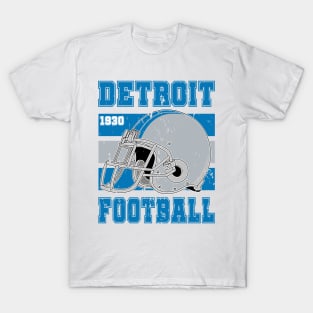 Detroit Retro Football T-Shirt